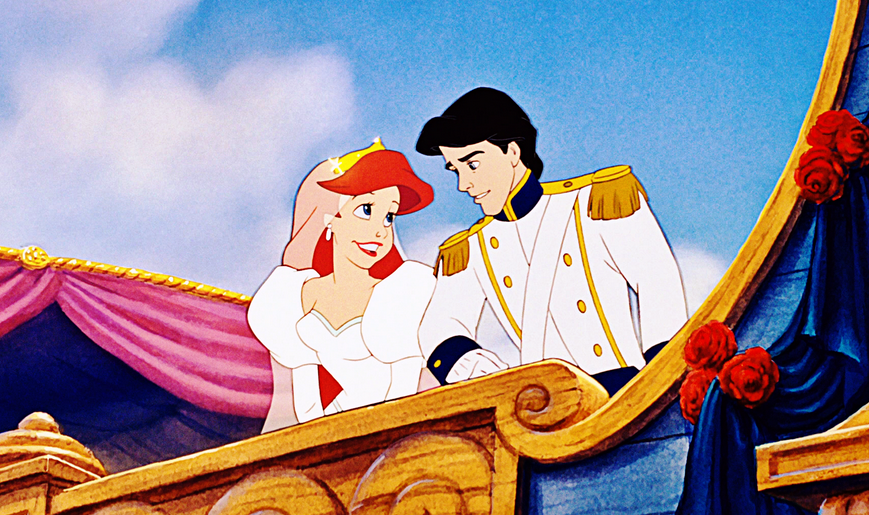 Кадр из мультфильма "Русалочка"