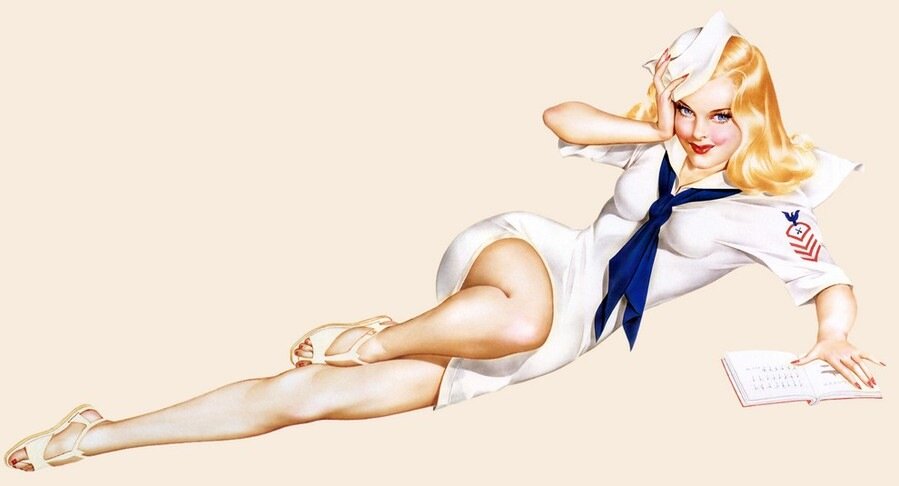 Иллюстрация Джордж Петти. Взято из Интернет