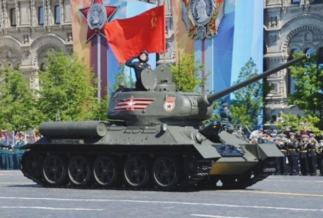 Тот самый танк все еще на ходу, 2019 год. 