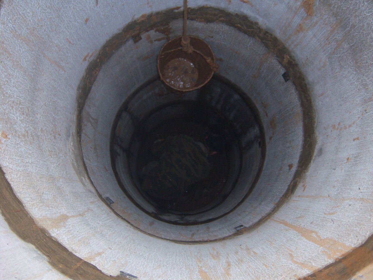 В колодце кончилась вода!  Как такое вообще может быть?