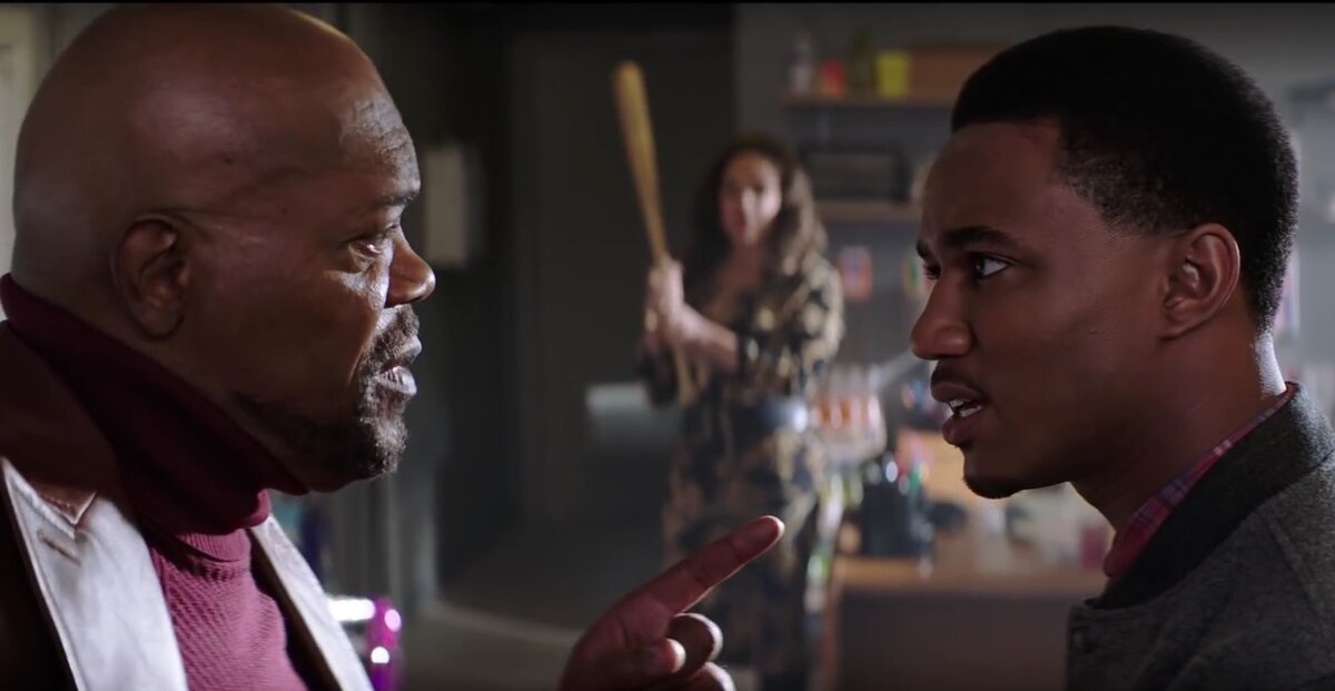 Кадр из фильма "Шафт" 2019 года