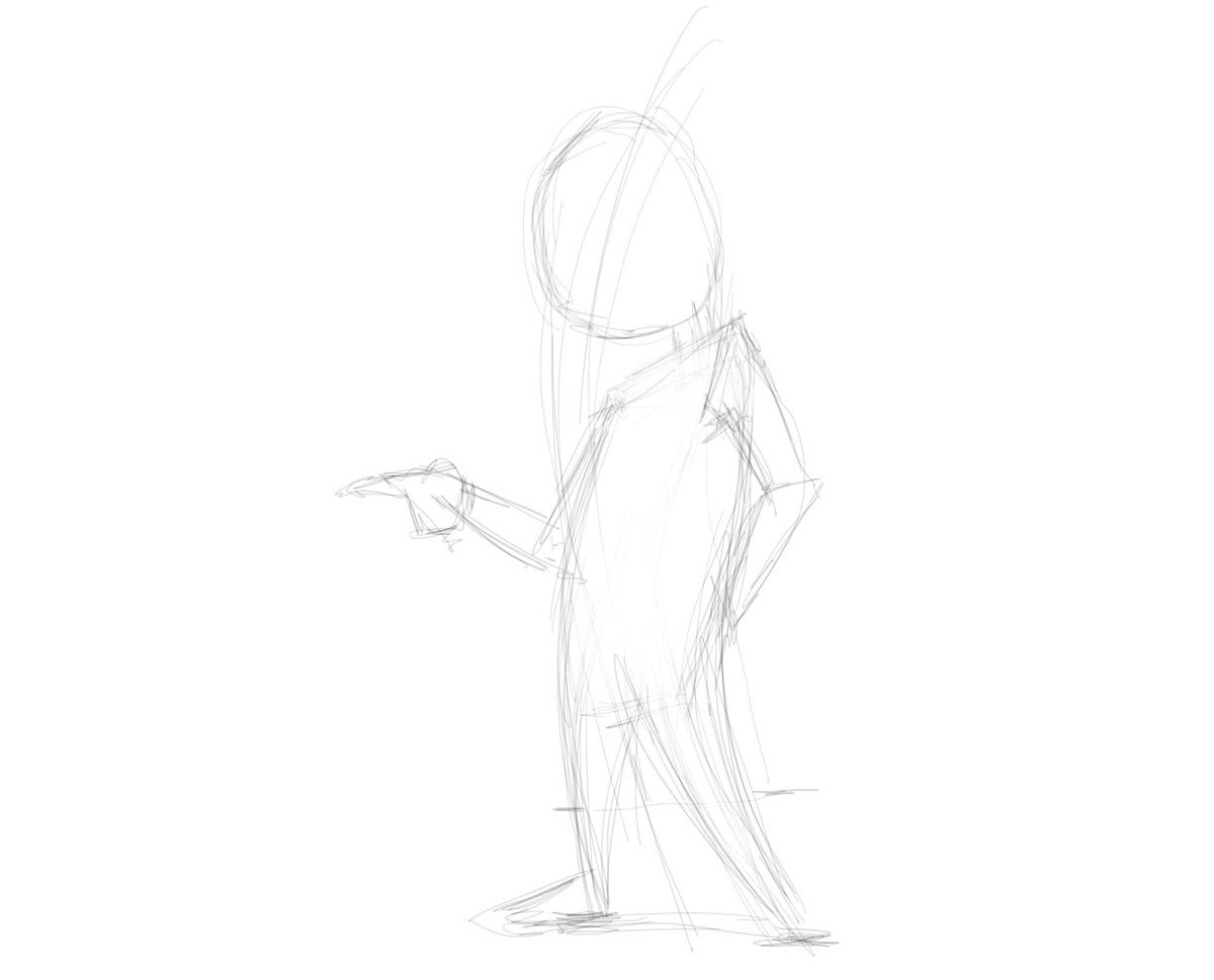 рисунок автора канала