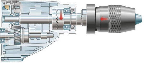 Ударный механизм дрели