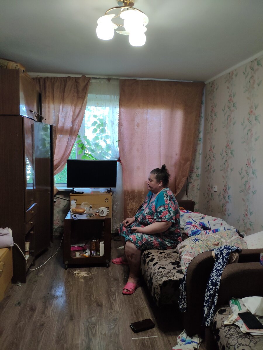 То, что мы застали в квартире...