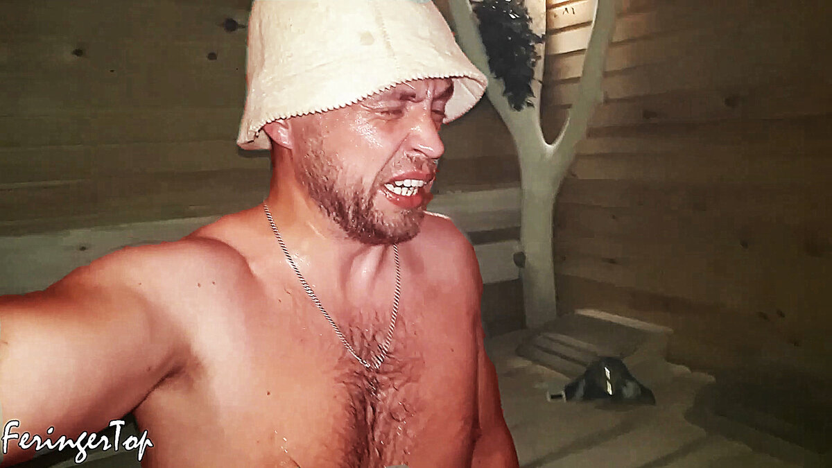 Кадр из моего видео о температуре в бане - ссылка в конце