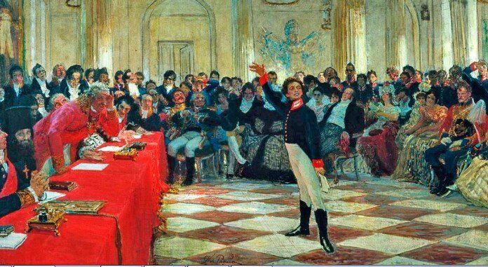 Юный А.С. Пушкин в Царскосельском Лицее, из открытых источников