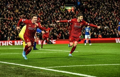 Празднование "Ливерпуля"