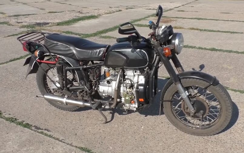 Дизельный мотоцикл d2000