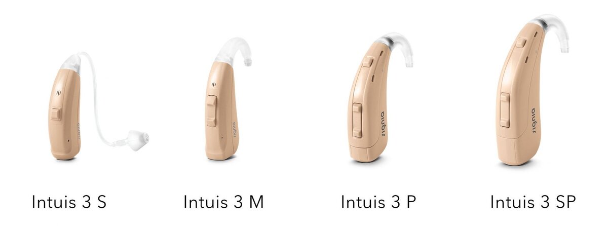Стильные заушные модели Intuis 3 комфортно размещаются за ухом, обеспечивая точную посадку.