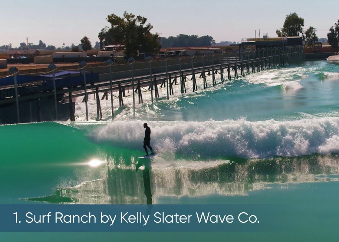 1. Surf Ranch by Kelly Slater Wave Co. (Lemoore, California)