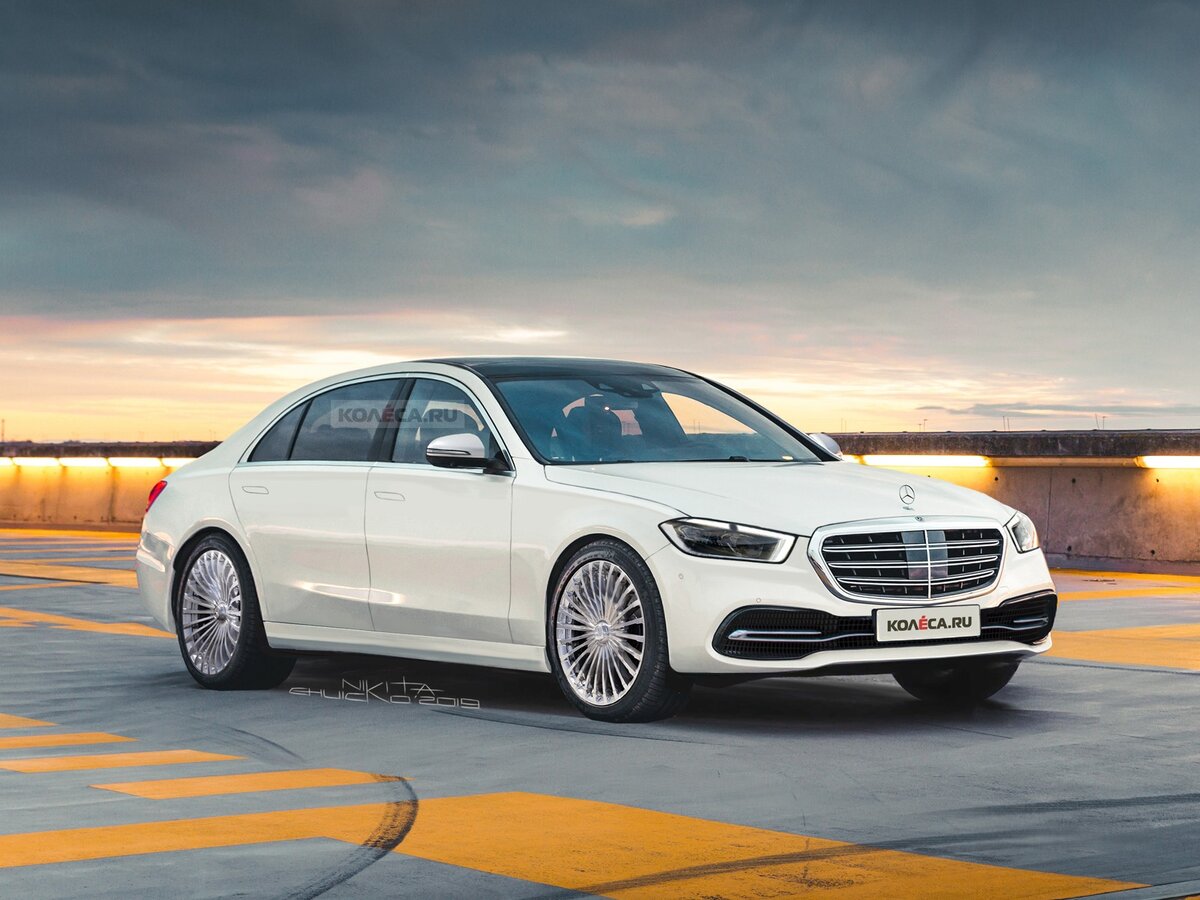 Mercedes s class w223 в Казахстане