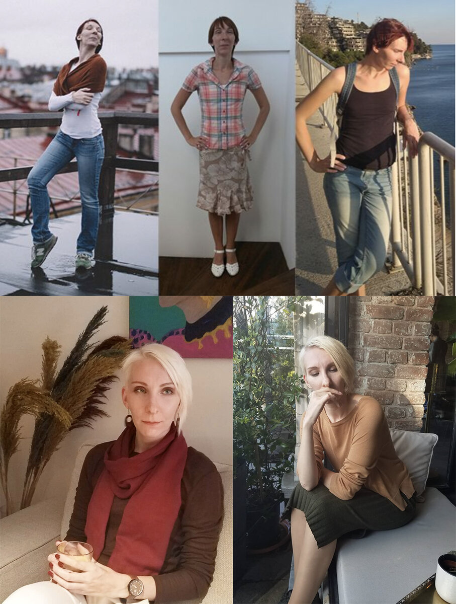 Разница между фото 3-4 года.