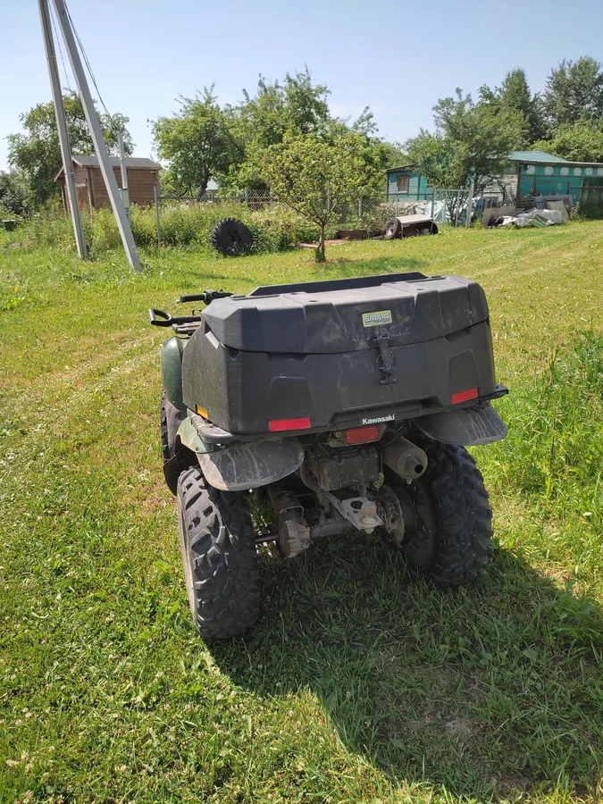 Квадроцикл из прошлого века. Переживет любого "китайца" и мотоблок ...