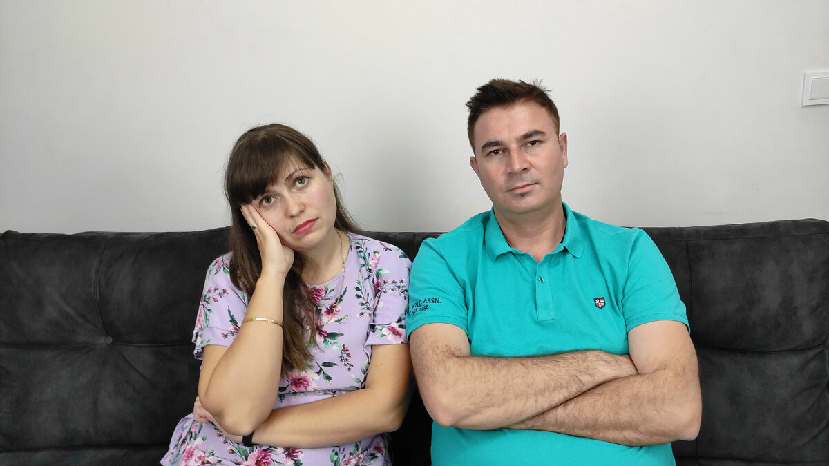 Фото автора. Я с мужем. Сложное решение