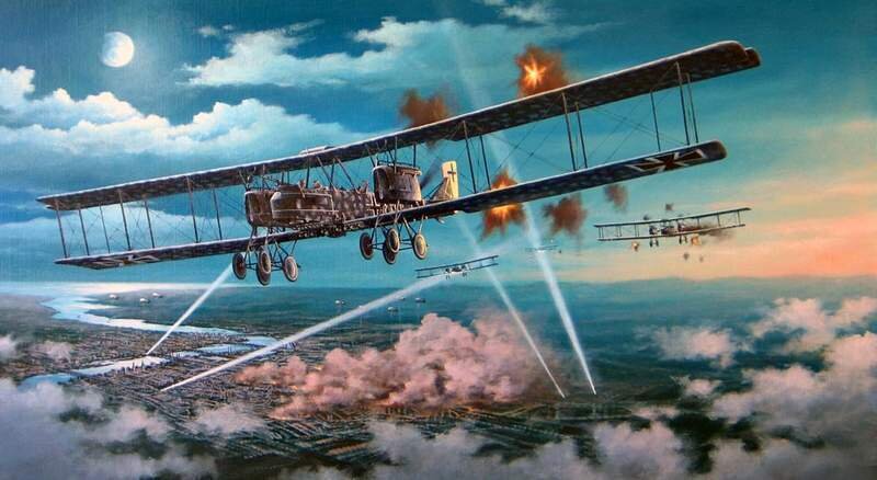 Налёт немецких бомбардировщиков на Лондон в ночь с 7 на 8 марта 1918 года