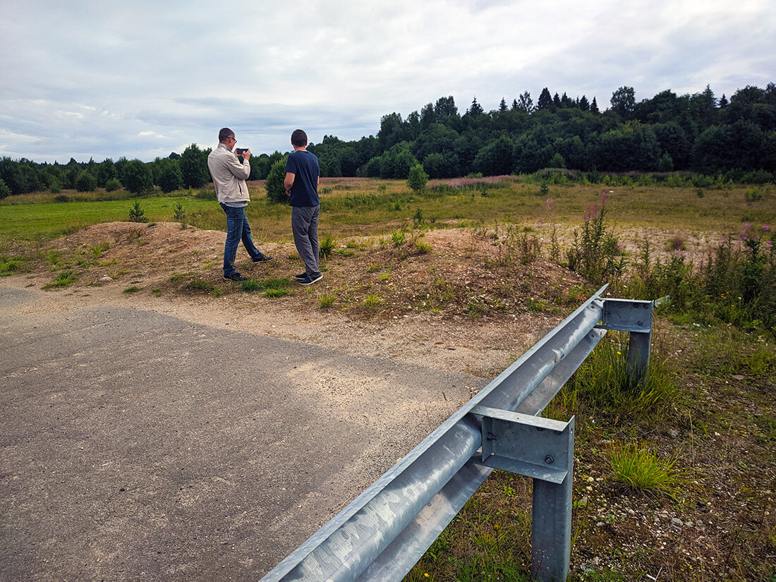 Недостроенная дорога в Каргополь