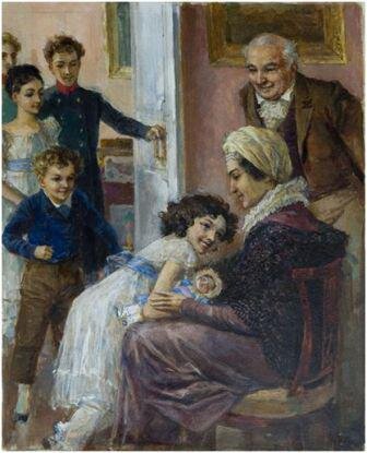 В.А. Серов «Именины Наташи Ростовой»