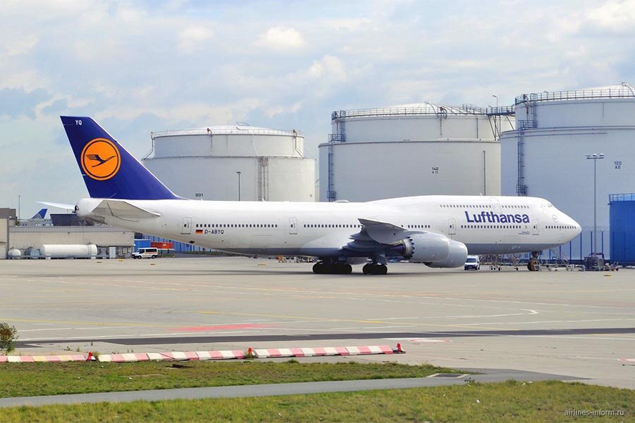 Авиалайнер Боинг 747-8. Источник: Airlines Inform. Автор фото: Дмитрий