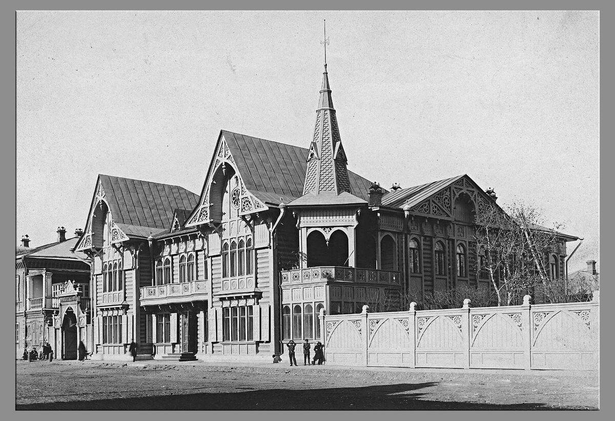 Дом Ф. Цукерман после модернизации, произведенной В. Соколовским, 1913 г.