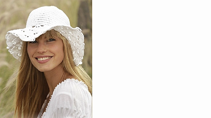 Модель из журнала "Вязаная мода"