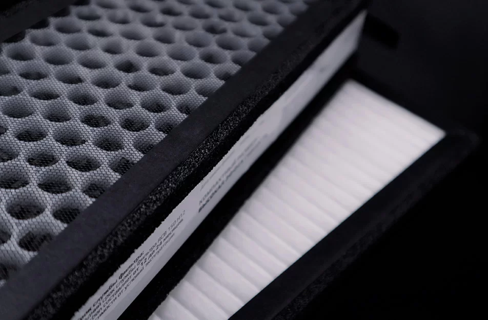 Угольный и HEPA-фильтры