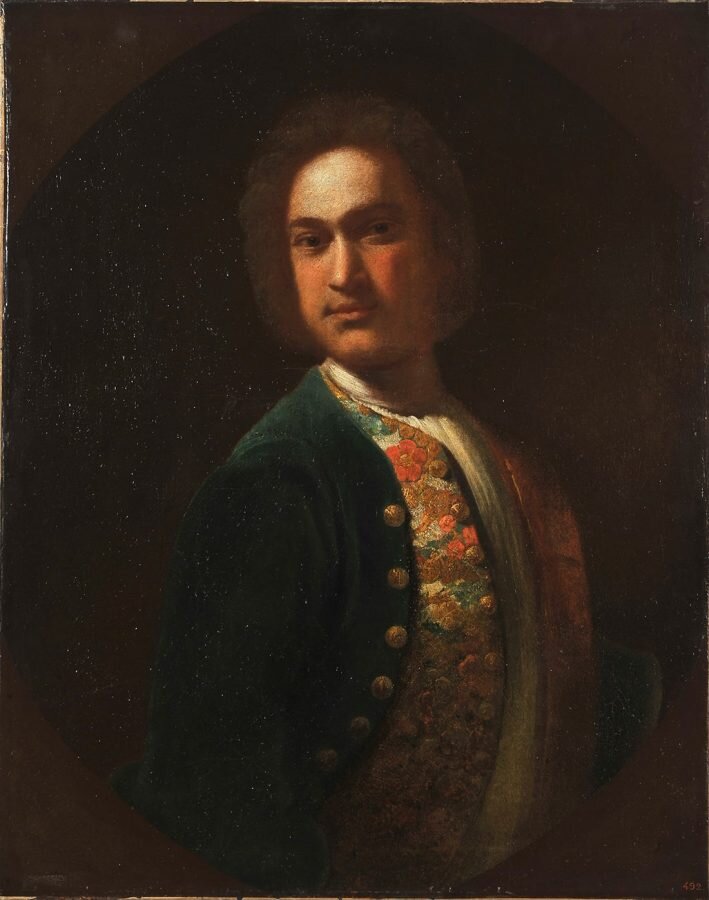 И.Н. Никитин «Портрет молодого человека в зеленом кафтане», 1732 © ГРМ