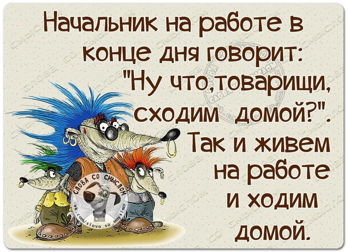 С работы домой картинки прикольные