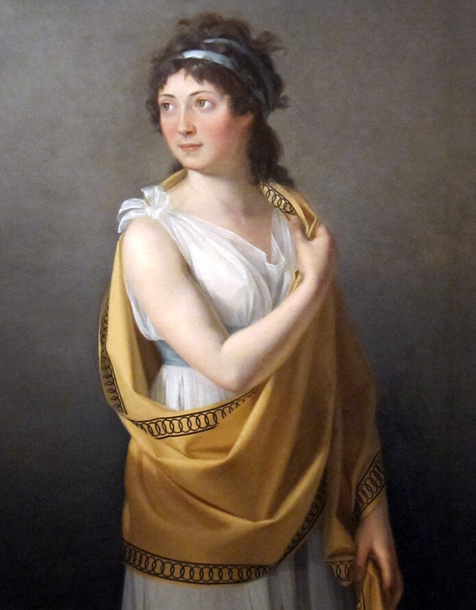 Давид. Портрет Терезы Тальен. Листайте вправо