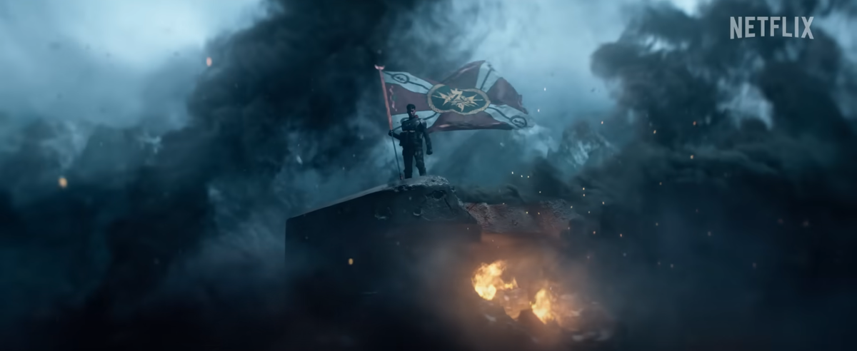 Кадр из ролика.