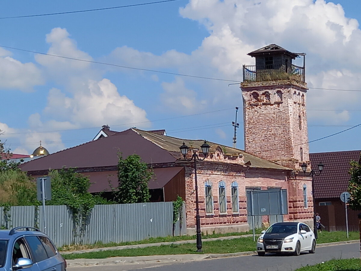 Пожарная каланча, памятник архитектуры рубежа 19-20 веков. Фото автора.