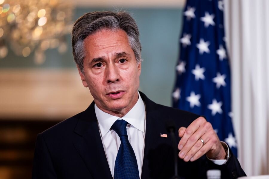    Госсекретарь США Энтони Блинкен © JIM LO SCALZO/EPA/ТАСС