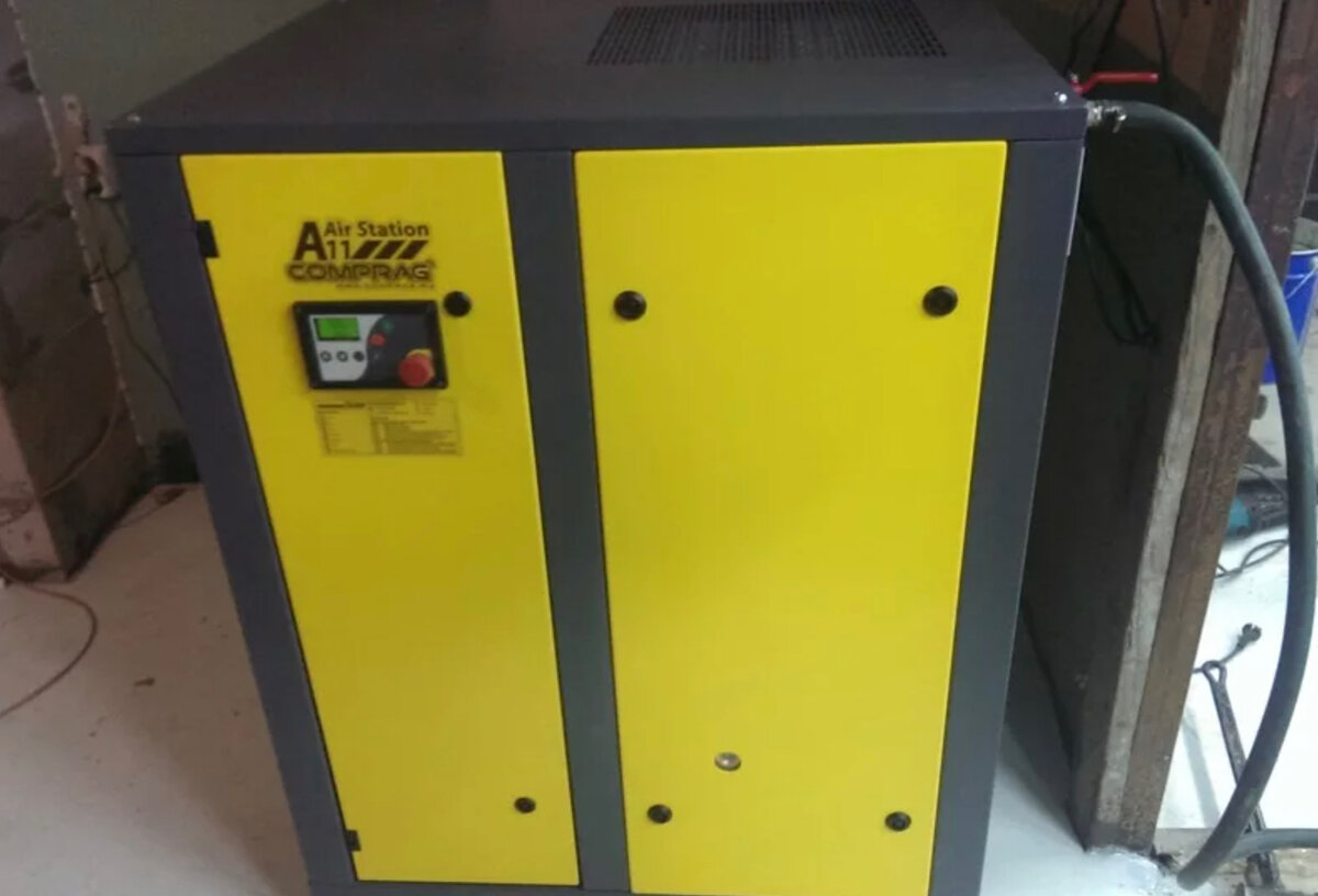 винтовой компрессор Компраг для пескоструя