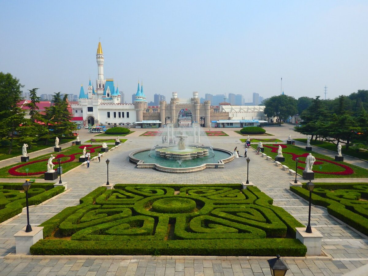 Парк мира в Пекине. Пекинский Всемирный парк. Beijing World Park в Пекине. Парки миниатюр в Китае.