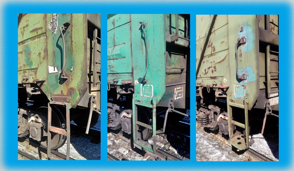 Подножки на полувагонах