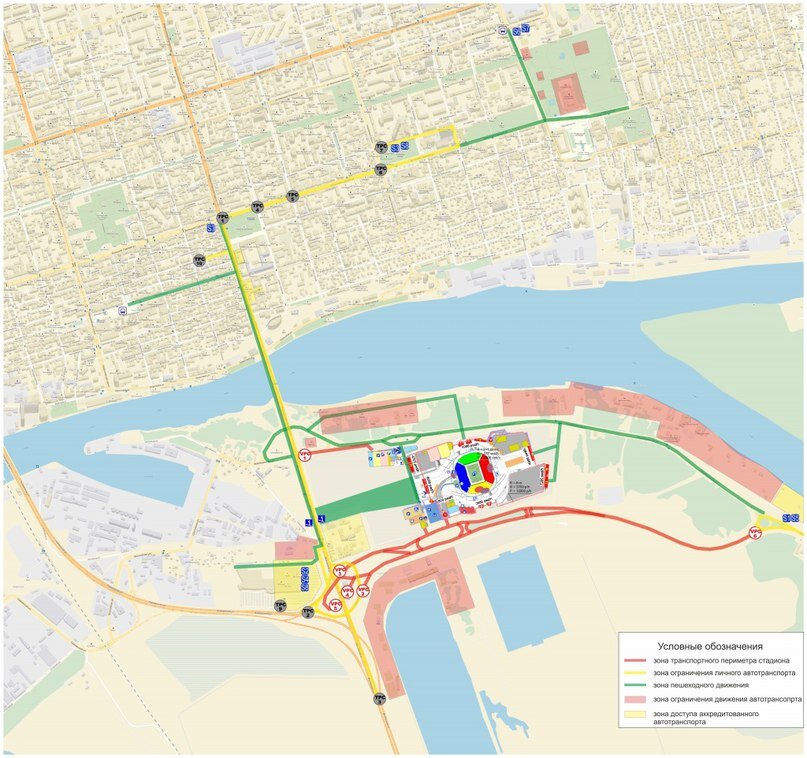 Схема перекрытий центра и Левого берега