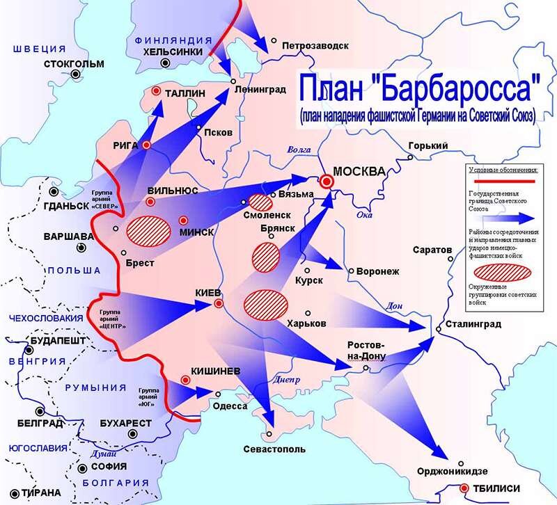 Причины провала плана "Барбаросса" в 1941 году | Факты из истории | Дзен