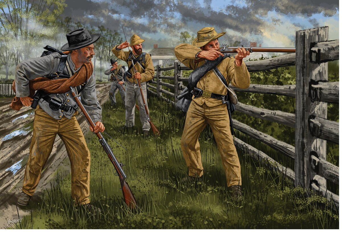 Так что оружие у Юга было. И пользоваться им они умели... Источник иллюстрации: http://imtw.ru