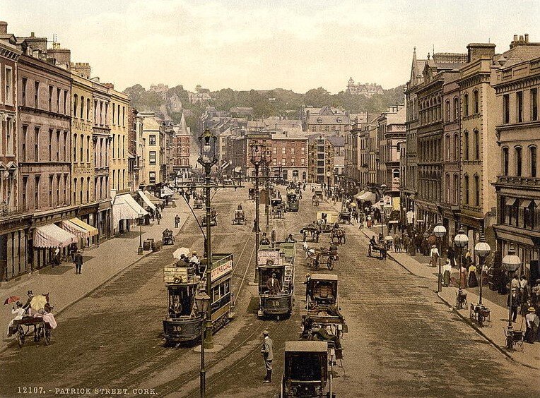 Улица Корка, 1890-1900 гг. / Library of Congress