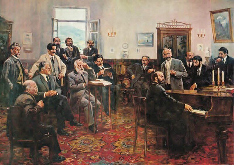 Дмитрий Налбандян. Вернатун (1974-1976)