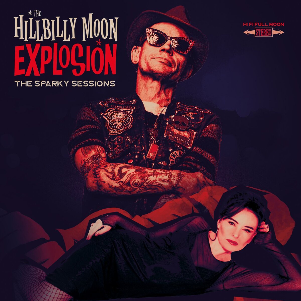 Обложка диска Hillbilly Moon Explosion - Sparky Sessions (2019)