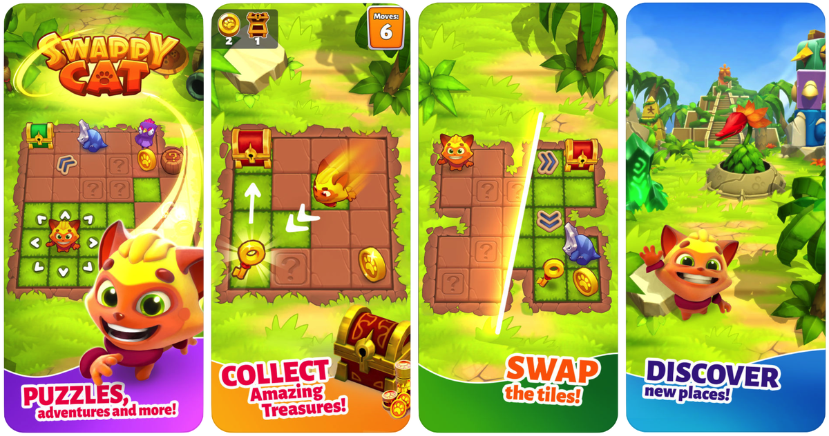 Screenshots Swappy Cat