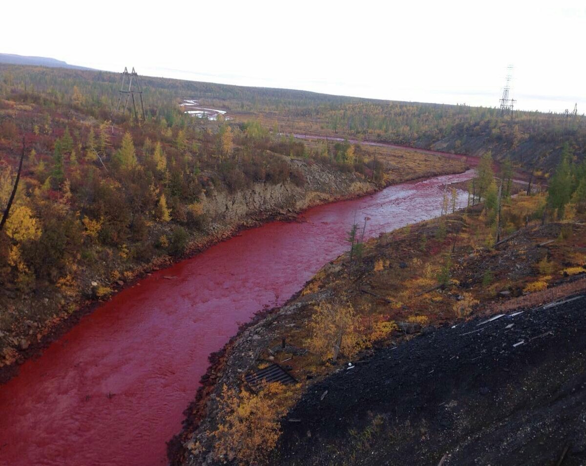 река в норильске