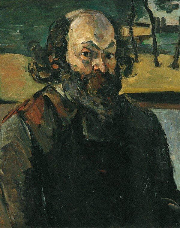 Поль Сезанн. "Автопортрет". (1875)