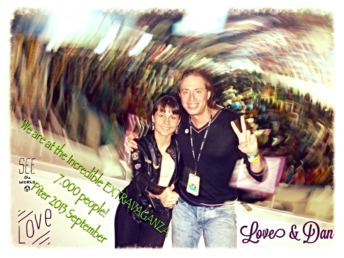 Я с моей любимой женой на обучении консультантов по питанию в Санкт-Петербурге