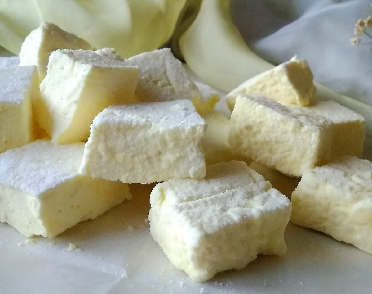 Домашний маршмеллоу на апельсиновом соке - пошаговый рецепт с фото