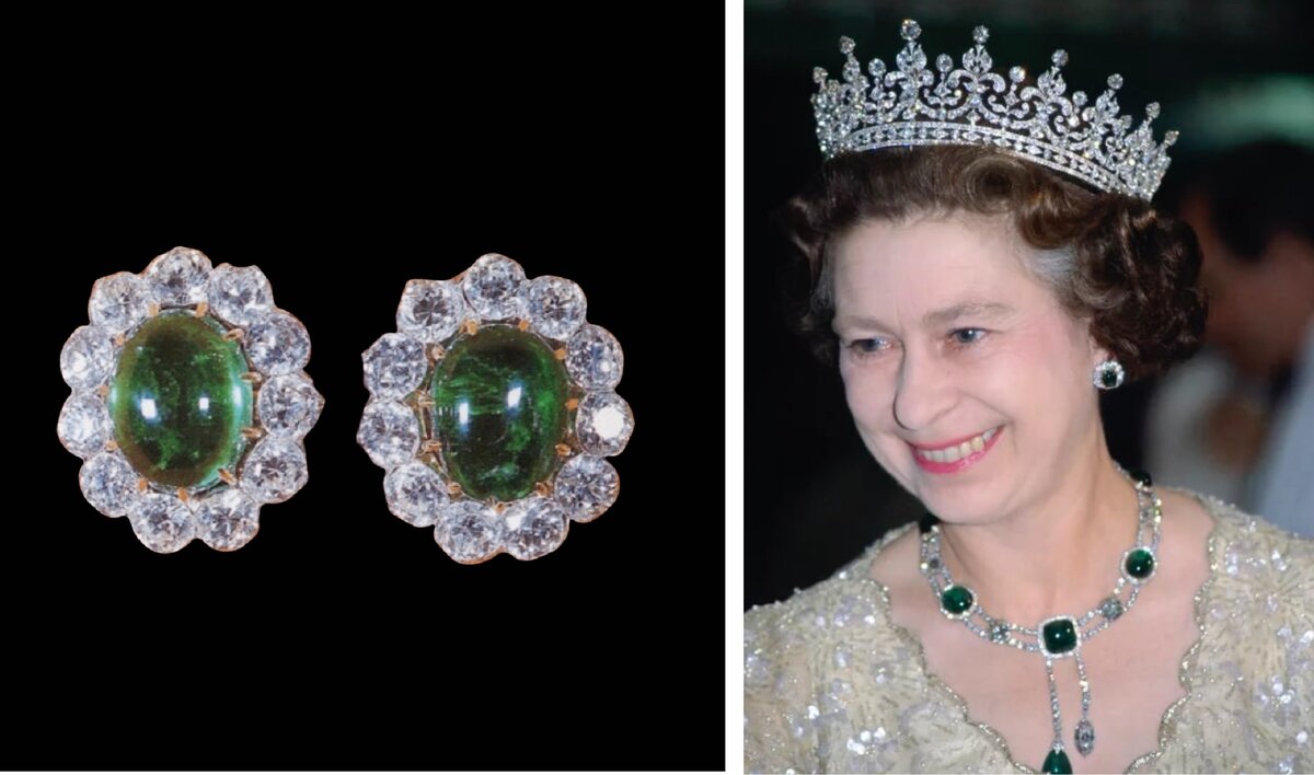 Самые красивые серьги английской королевы | GEM STONES | Дзен