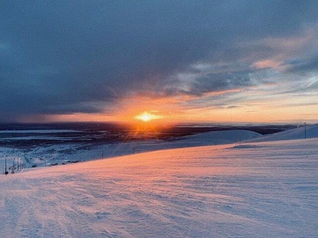 Стояла вот такая погода)