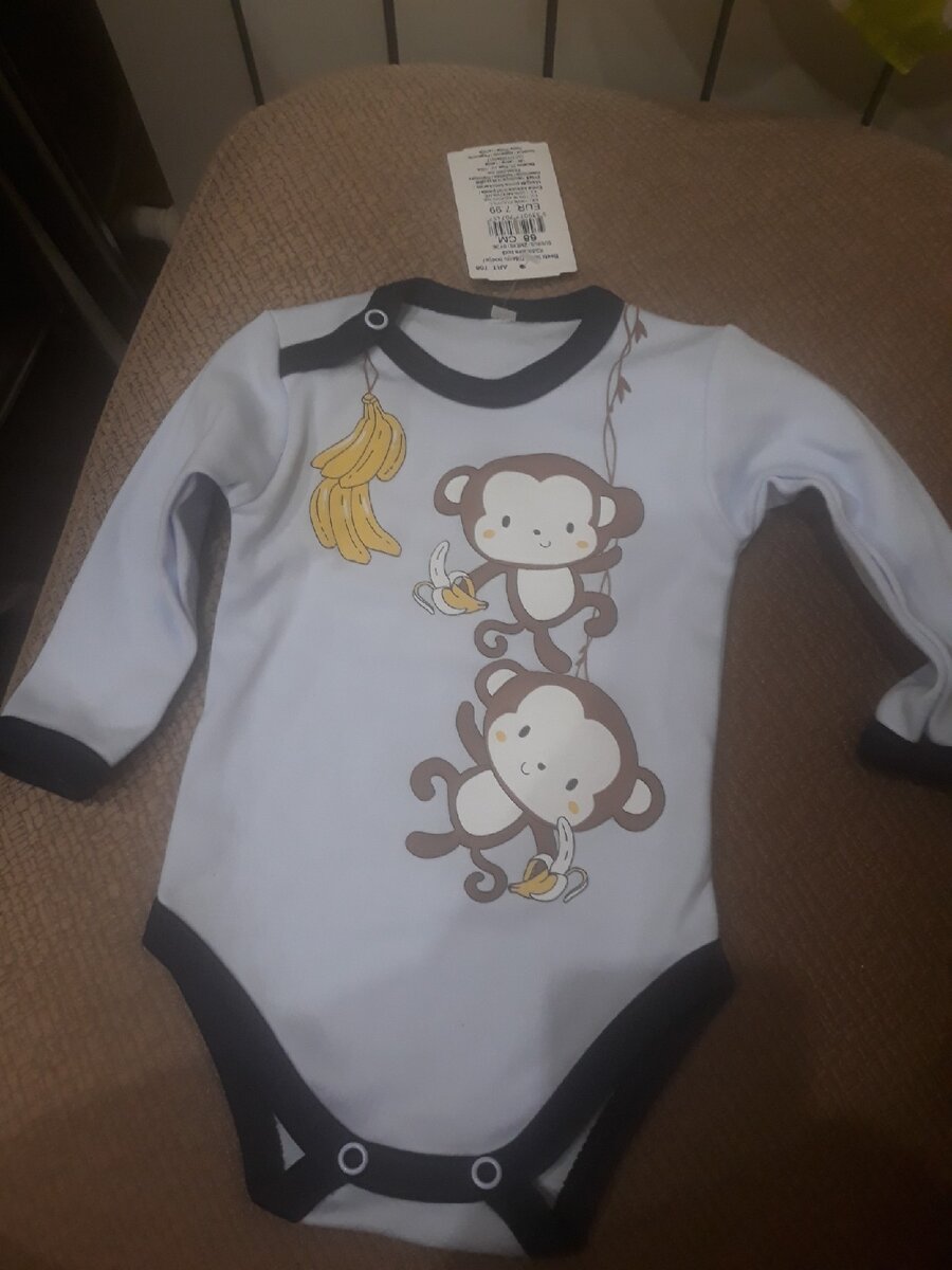 Фото автора. Бодик для малыша