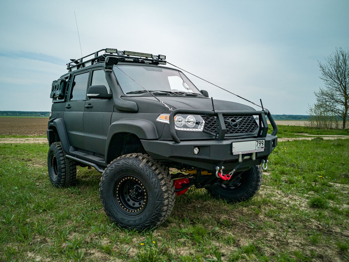 Автодизайн73 интернет магазин тюнинга для уаз Уаз патриот подготовленный LkbAuto.ru
