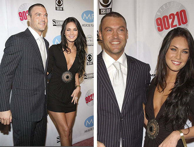 Меган Фокс в сопровождении жениха Брайана Остина